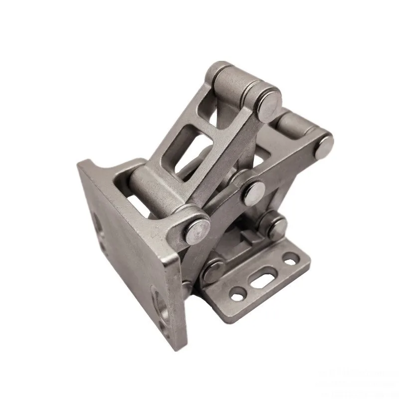 Tube well door hinge hidden chain multi-function corner hinge