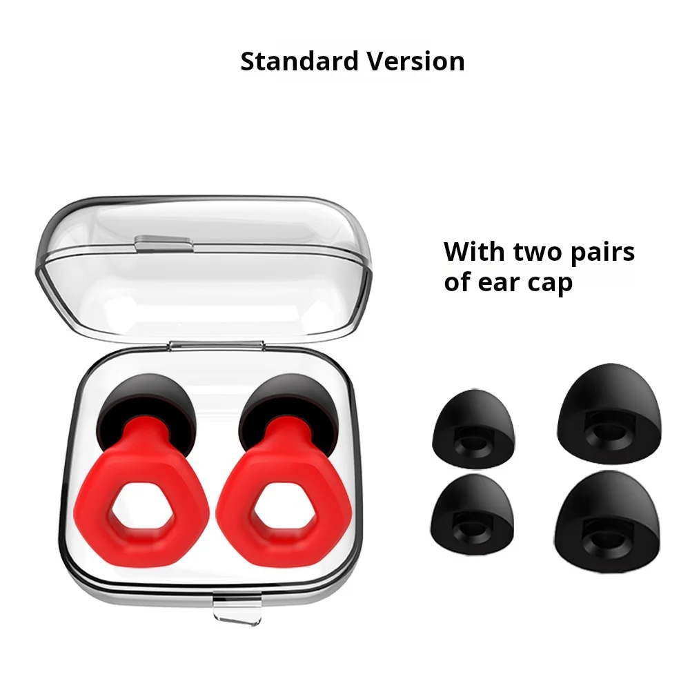 Tappi per le orecchie in silicone per il nuoto Sonno Cancellazione del rumore Riduzione del rumore-Insonorizzazione Ridurre i disturbanti - Forniture per tappi per le orecchie ad anello di qualità