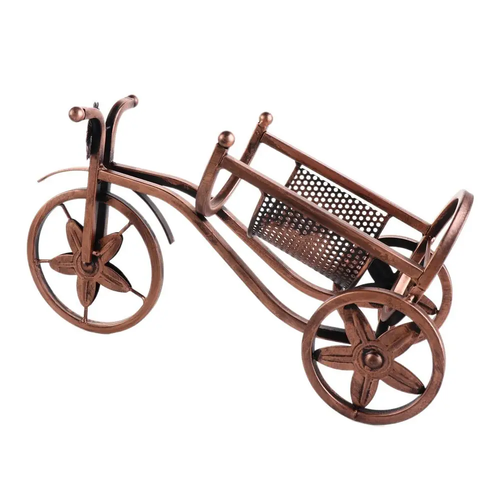 Tricycle Shape European Style Decorative Home Decoration Wine Rack Wine Bottle Holder Wine Display Stand Kitchen Organizer