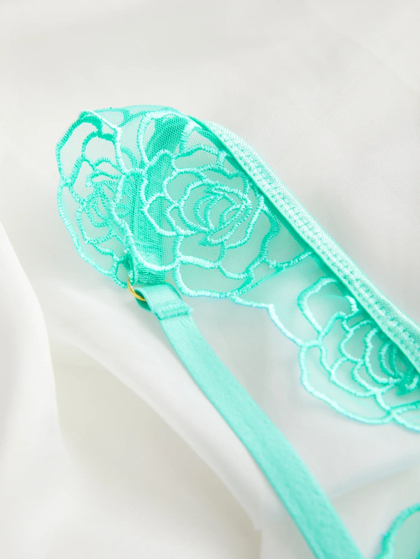 Женский сексуальный кружевной комплект нижнего белья, эротическое женское белье, прозрачный бюстгальтер, стринги, мини-трусы Babydoll, трусы, белое боди 2024