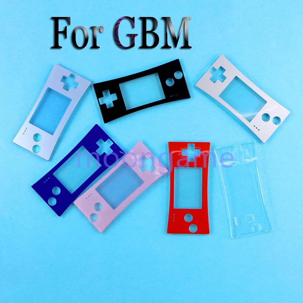 1 قطعة ل نينتندو GameBoy مايكرو غطاء الجبهة غطاء اللوحة لنظام GBM الجبهة شل
