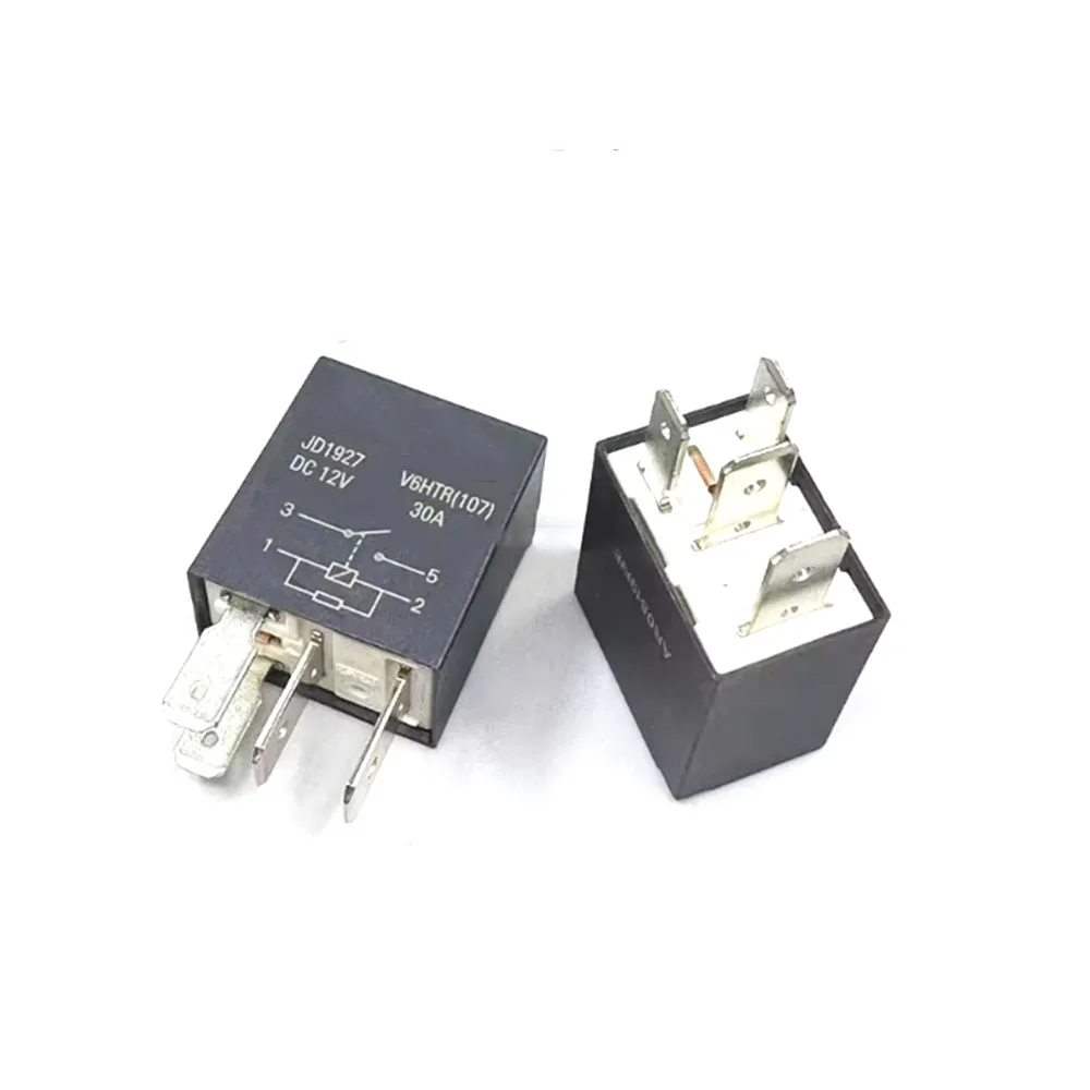 JD1927 Автомобильное реле дальнего света, 30 А, 4 контакта, 12 В постоянного тока