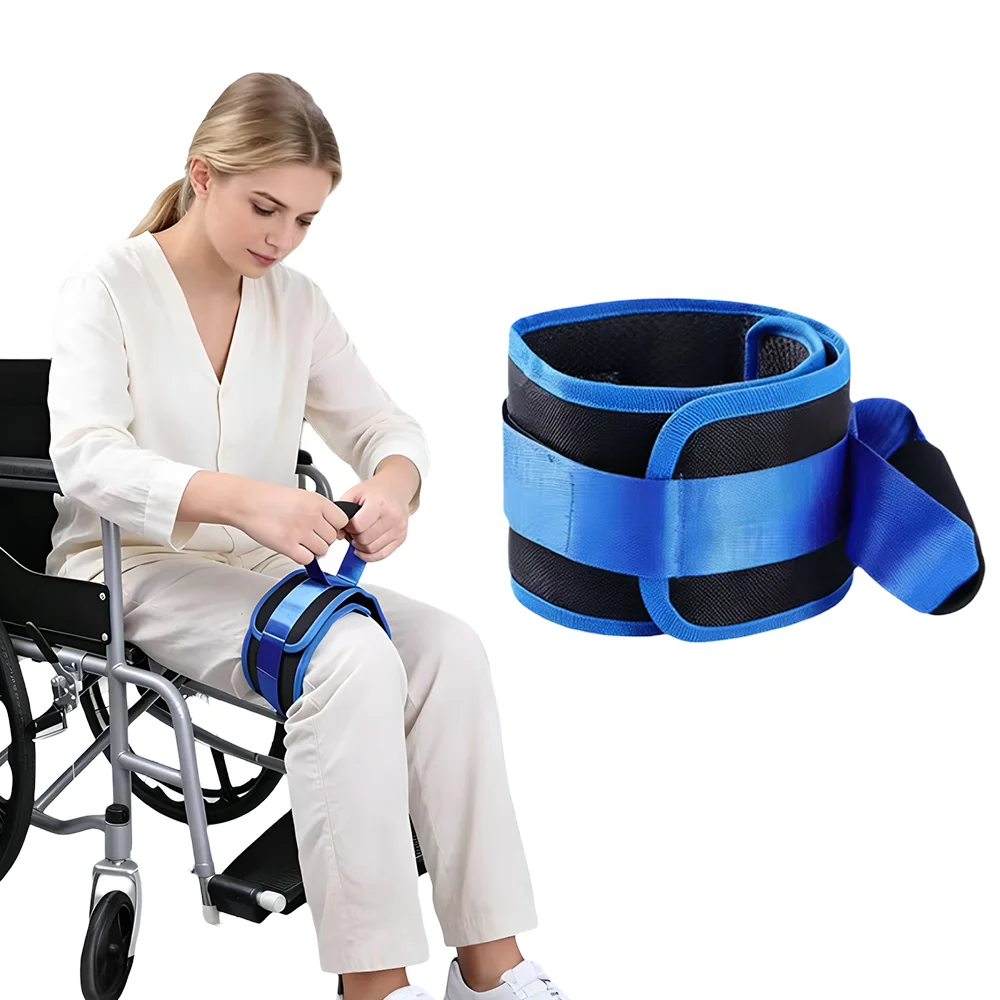Sangle d'entraînement pour la rééducation des jambes avec poignée pour la récupération post-chirurgicale et l'assistance à la marche 1 pièce