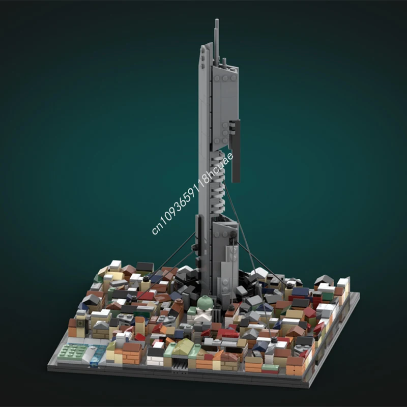 

1338pcs MOC City 17 Halfes Life 2 nan Building Blocks Christmas Gift teenager Creative DIY Project Perfect for Holiday