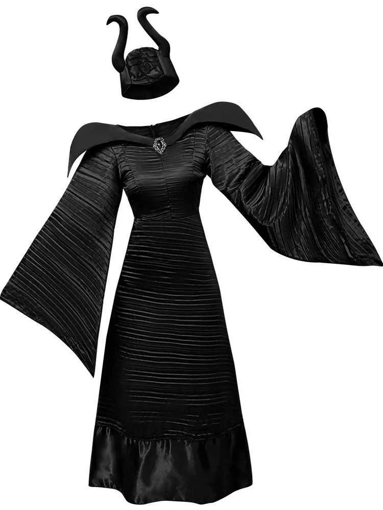 loween S Beau Costume da strega k Strega Role-plang Abbigliamento per spettacoli teatrali Etnico tradizionale cinese da donna...