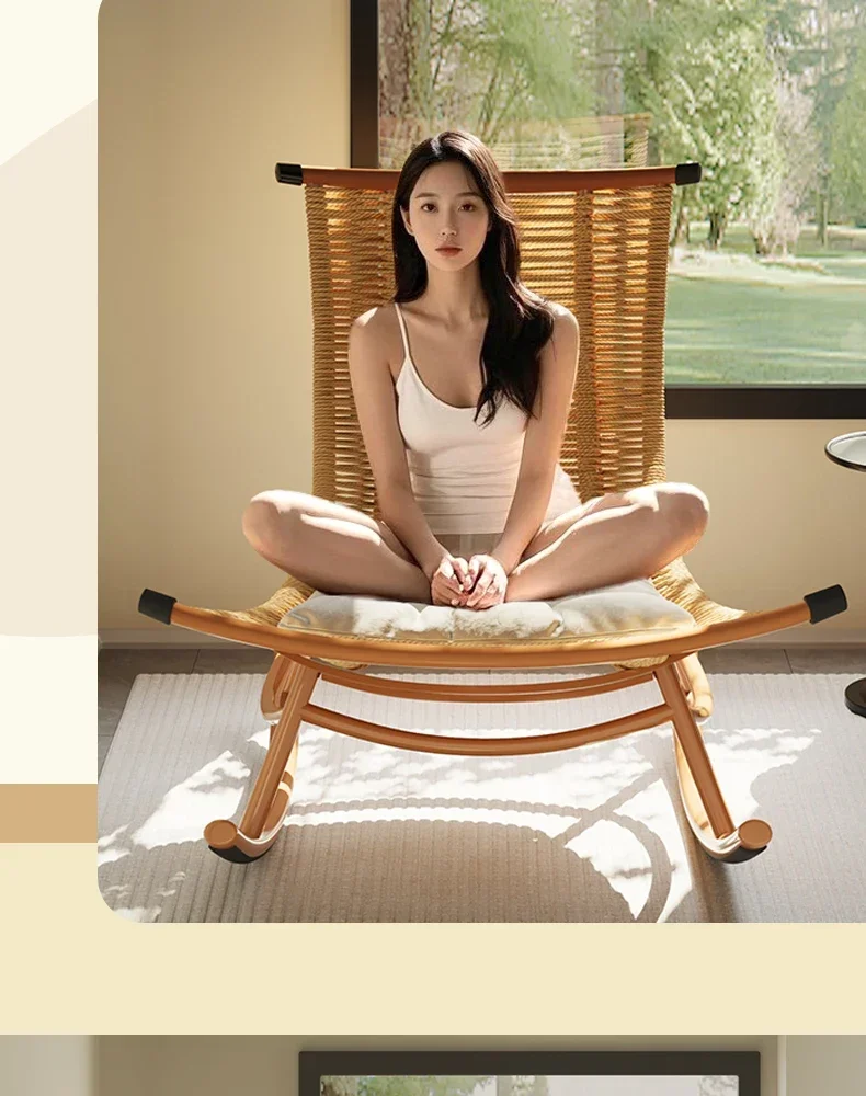 

88. Rocking Chair Recliner Adult Home Balcony Leisure Lazy Chair