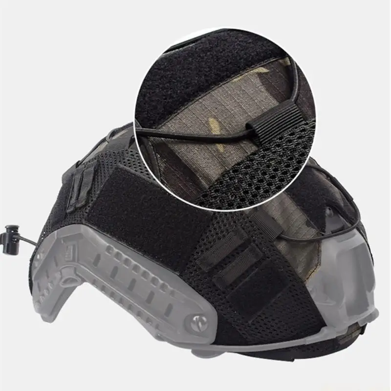 31BE 500D Nylon Fast Helmet Cover for Helmet Paintball Gear
