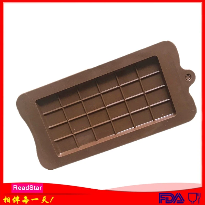 100PCS/LOT ReadStar 1CO037RD015 Whole Block Chocolate Silicone Molds Food Grade Material Gypsum Baking Mould DIY Soap Mold