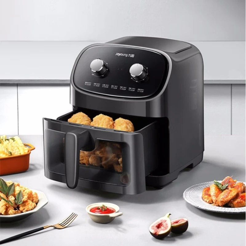 Air Fryer Visual 220V 6.5L Large Capacity Kitchen Appliance Time and Temperature Control French Fries Machine air fryer fritöz