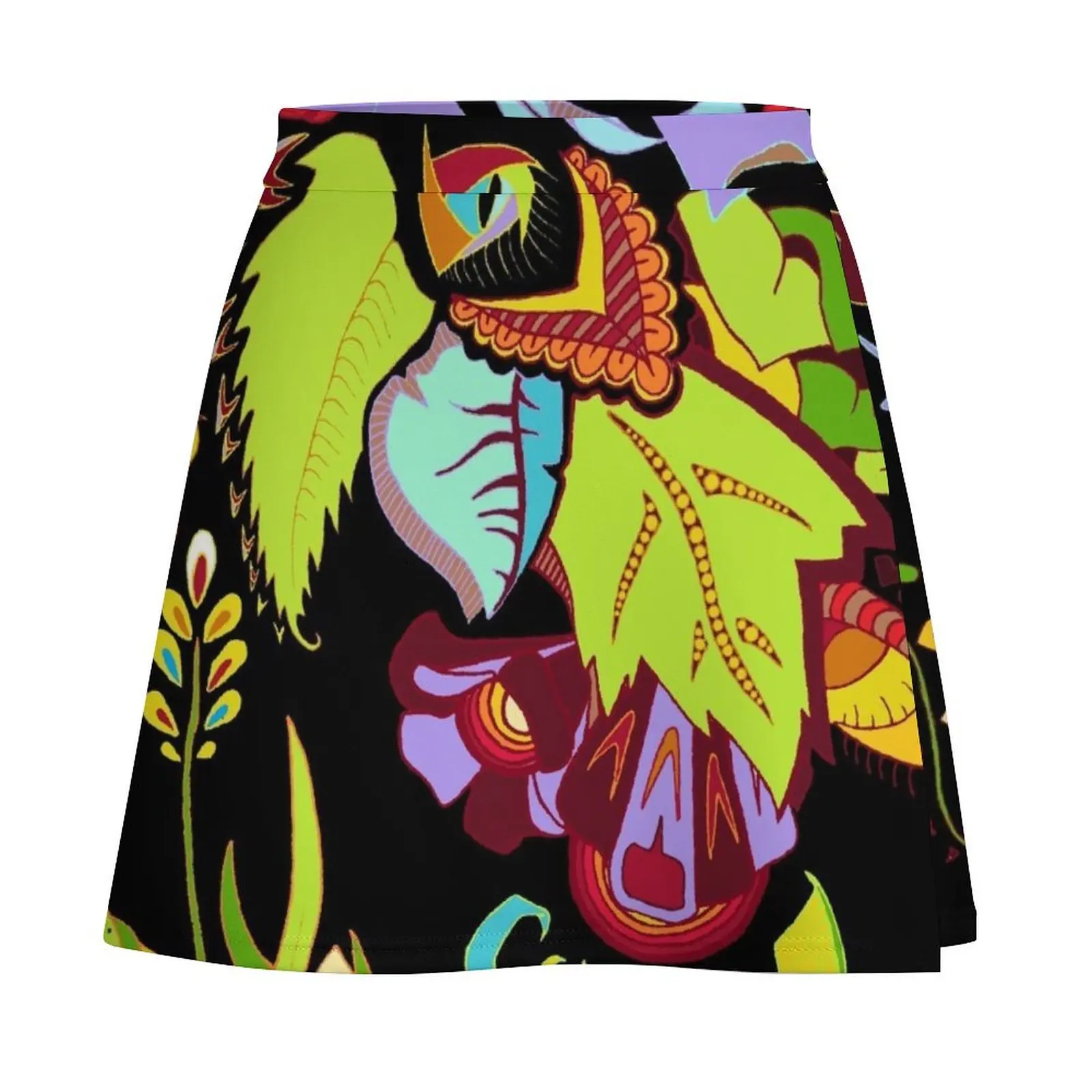 Life of Plants Doodle Mini Skirt skirts for women 2025 Short skirt woman Mini Skirt