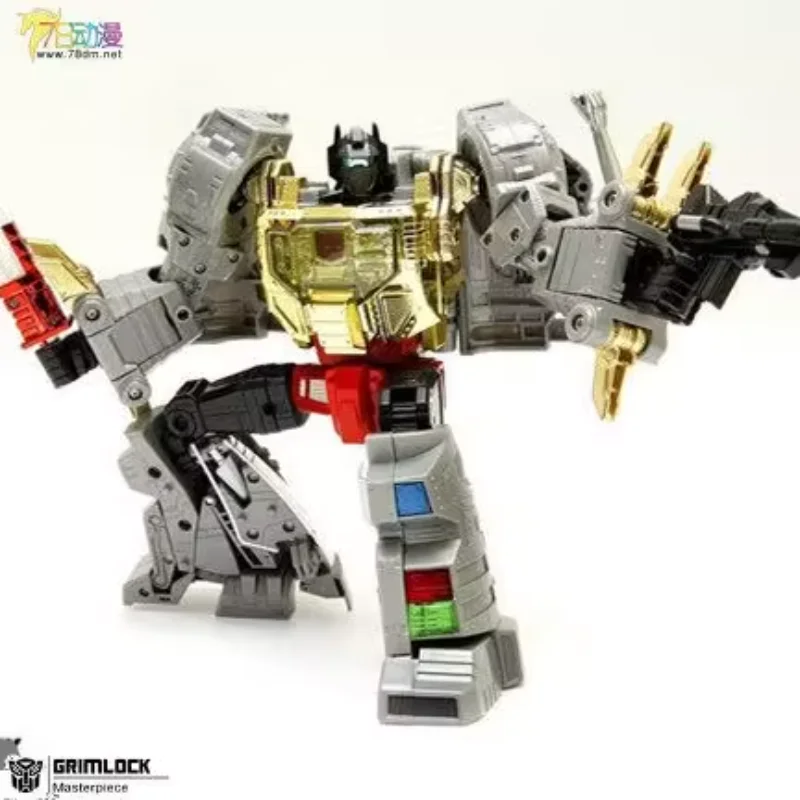 【Produtos pontuais】 Brinquedos transformados originais Master MP08 MP-8 Boneca de ação robô com trava de aço