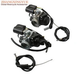 Scooter Carburetor 12mm 17.5mm For Gilera DNA 50 Ice Easy Moving Runner Stalker Storm Typhoon X 50cc 2T AC