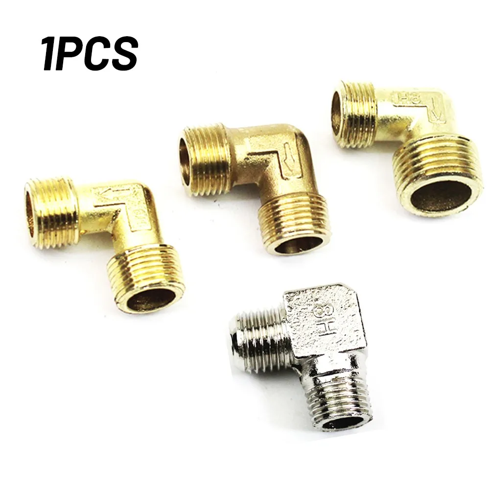 High-Quality Material Air Compressor Pump Elbow Unloader Valve 90 Degree Relief Repair End Cover Tube Connector Copper Plumbing