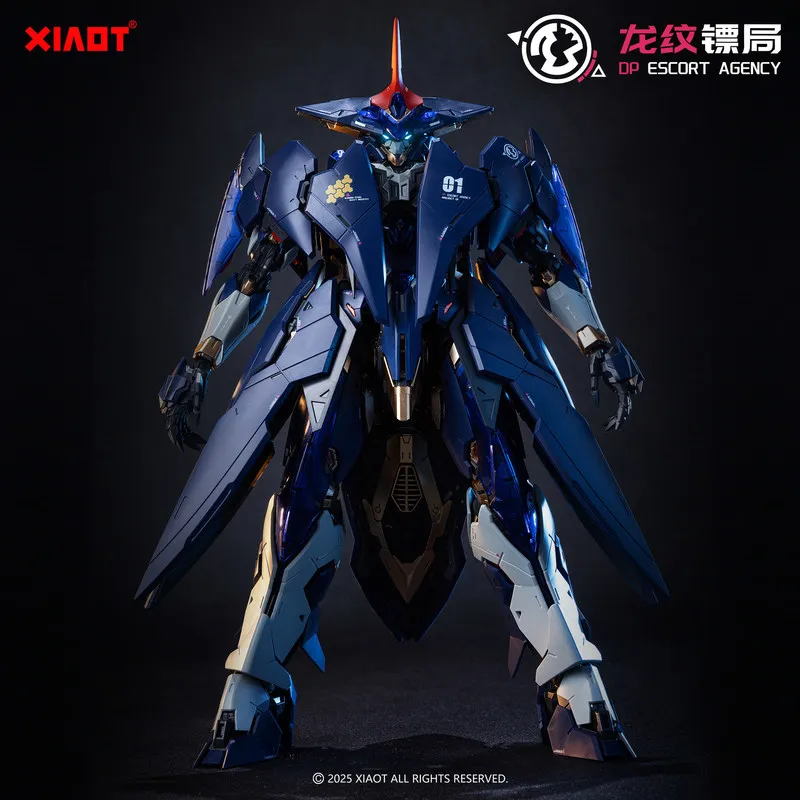 

【IN STOCK】XIAOT BURNING STEEL HEAVY INDUSTRY DP ESCORT AGENCY PROJECT 01 LING YAO MG 1/100 anime doll Assembly Mecha Model