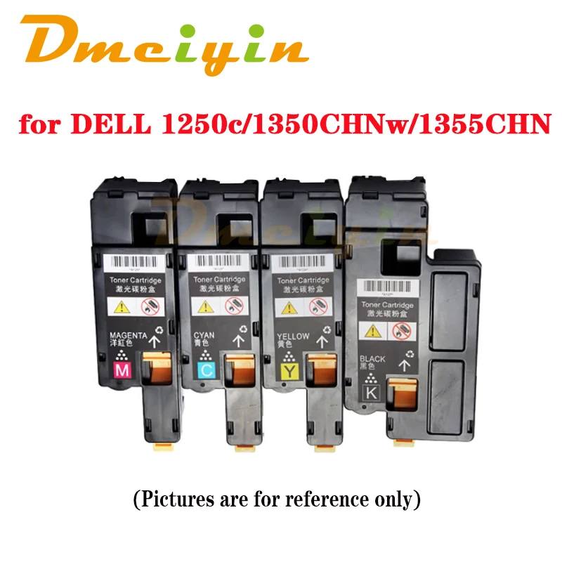 

Тонер-картридж для EUR DELL 1250c/1350CHNw/1355CHN/1355CHNw/C1760nw/C1765nf 593-11016 2K/1,4 K 593-11021 593-11018