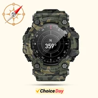 LOKMAT 1,32 pulgadas HD Bluetooth llamada reloj inteligente hombres deportes Fitness Tracker brújula 300mAh Smartwatch para Android IOS