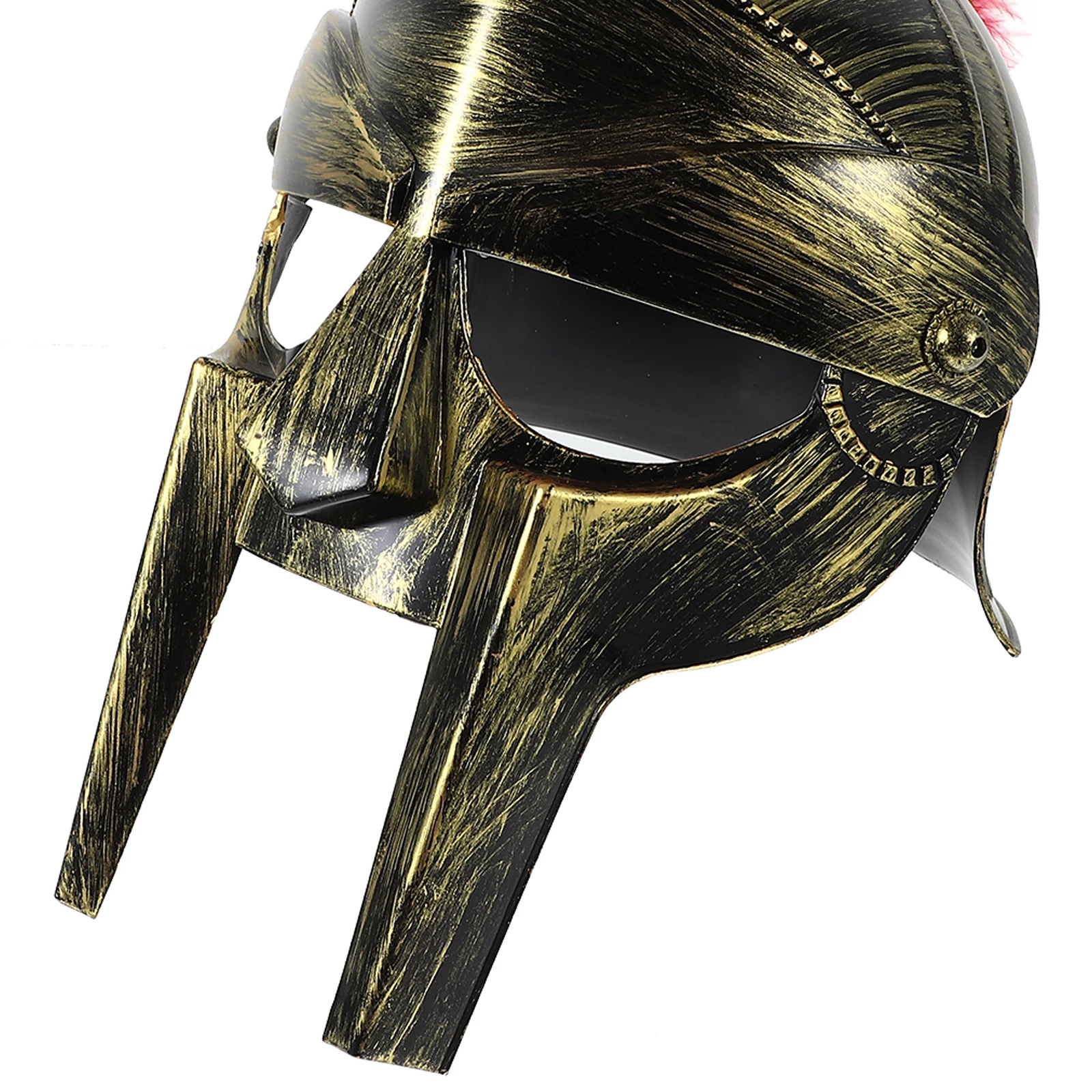 Soldier Helmets Warriorhelmet Adult Roman Costume Men Festive Party Supplies Cosplay Templar Knight Halloween Accessories
