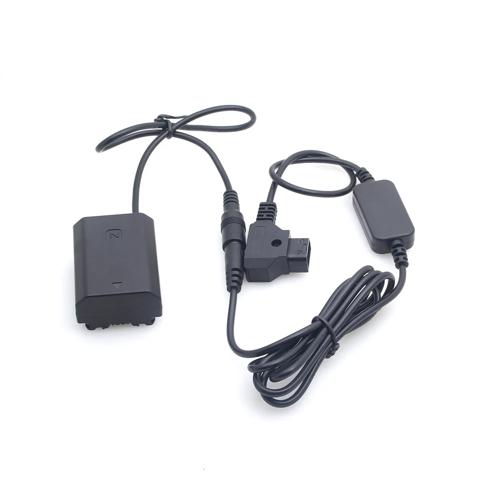 

D-Tap Fully Decoded NP-FZ100 Dummy Battery Power Adapter for Sony A7III A9 Camera