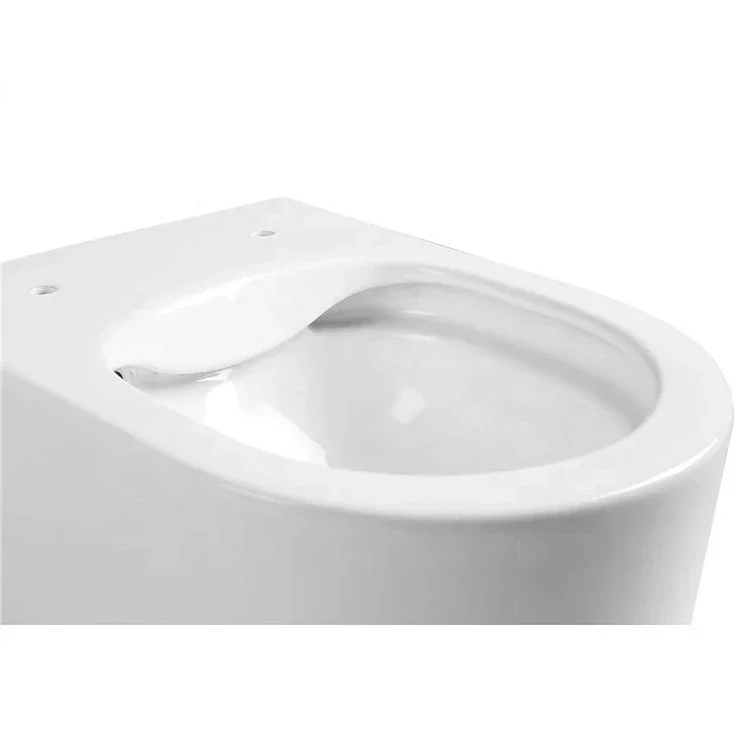 wall-hung toilet wc bathroom sanitary ware black elongated ceramic toilet wall hung toilet