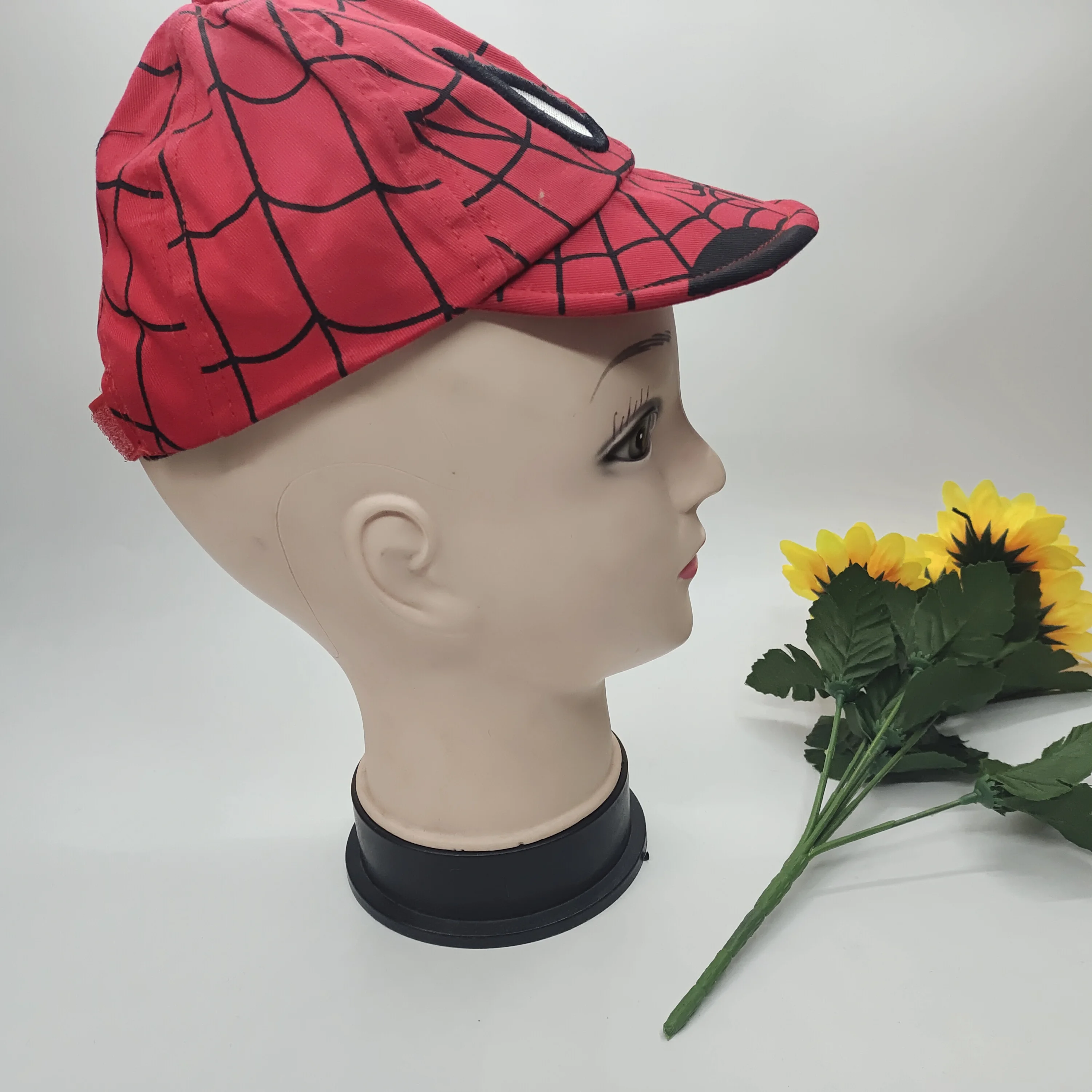 FreeShipping Cosplay Anime Child Cap Spider Headgear Accessories Hat Perform Gifts Dance Party Cute Small