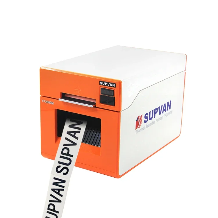 Heat - shrinkable tubing printer for wire and cable identification