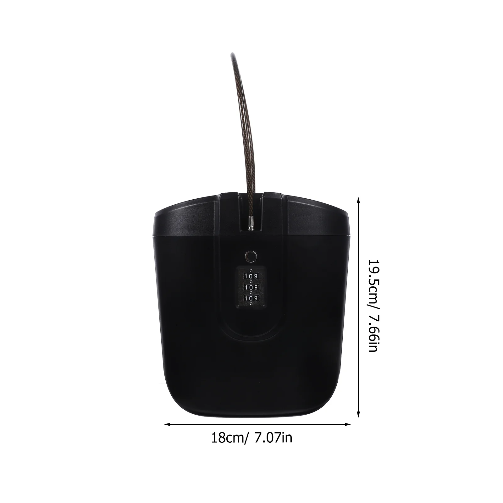 Travel Security Box Lock Box for Traveling Bag Beach Safe Box for Valuables