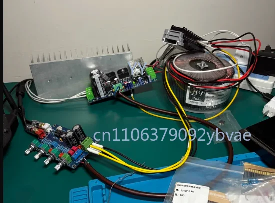 

LM3886TF Finished Dual Channel w/Speaker Protection Rectifier Filter Power Board