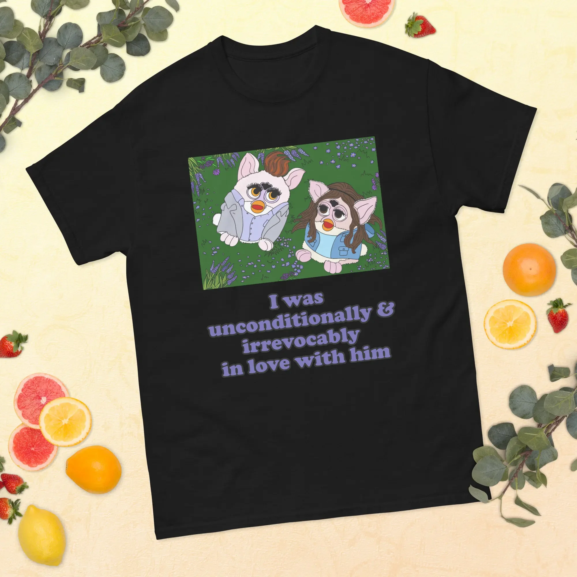Twilight Furby T Shirt Bella Swan Edward Cullen In The Meadow Äúi Was Unconditionally And Irrevocably Love With Him Äù