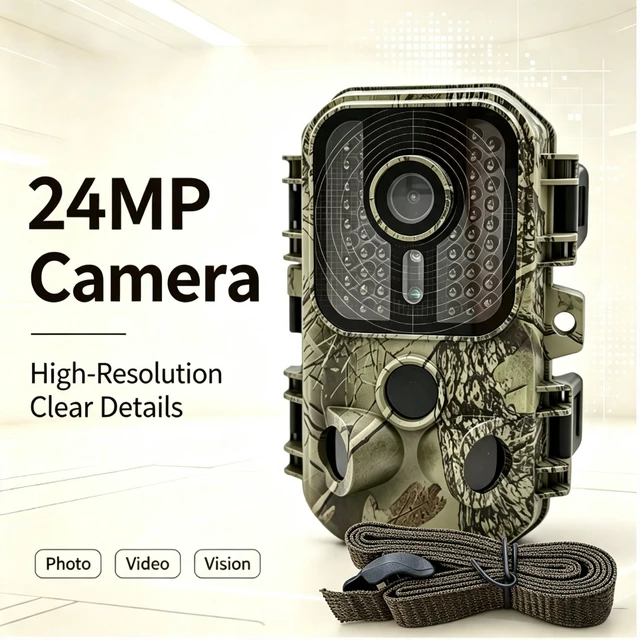 Suntekcam 2.5K Hunting Trail Camera 24MP Infrared Night Vision Motion Activated Deer Scouting Wildlife Tracking Security Suntekcam 2.5K Hunting Trail Camera 24MP Infrared Night Vision Motion Activated Deer Scouting Wildlife Tracking Security