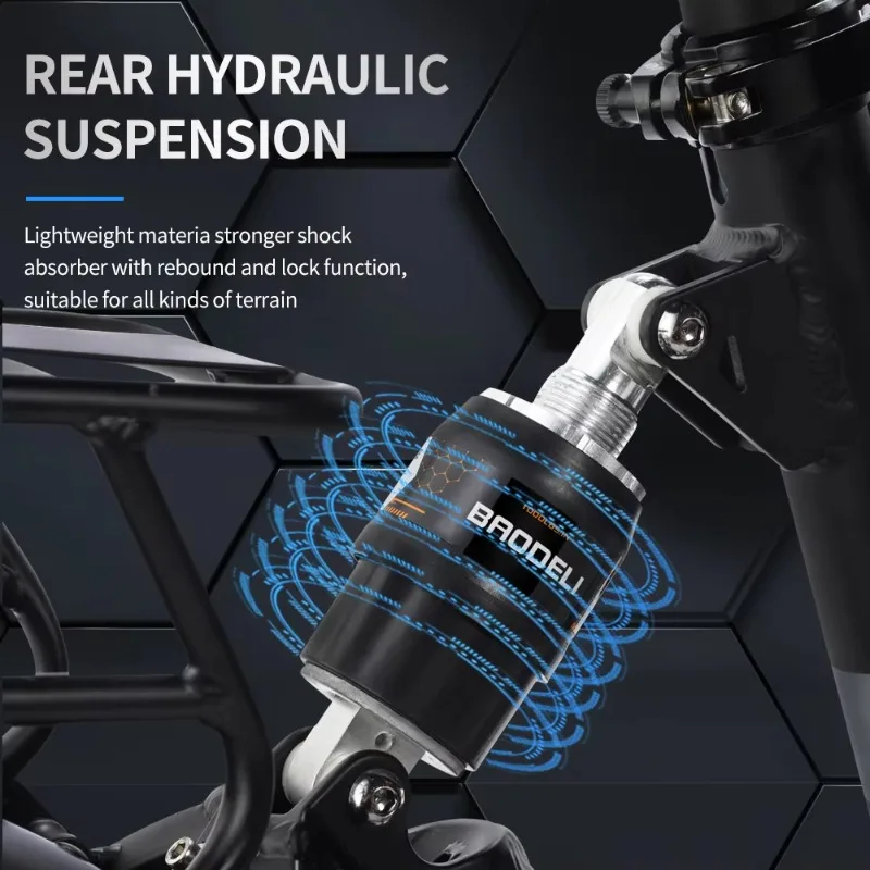 Melhor bateria elétrica de lítio 48v, sistema de freio a disco rígido mtb, novo design, inverno, enduro, bicicleta gorda, motor de cubo traseiro, liga de alumínio