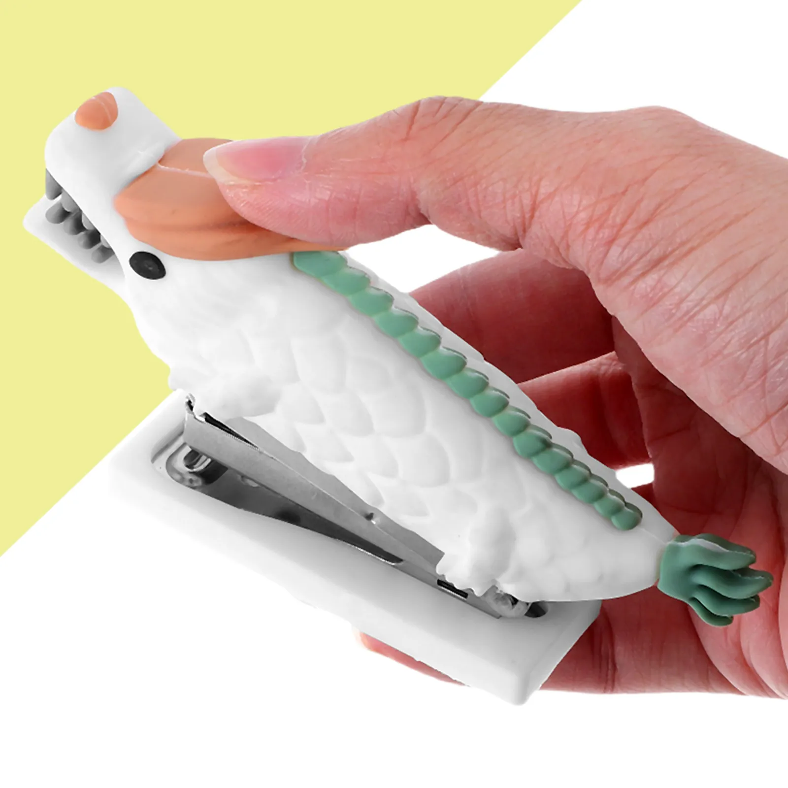 Dragon Shaped Mini Stapler Cute Compact Desktop Stapler for Office Study Space Classroom Home Portable Handheld Stationery
