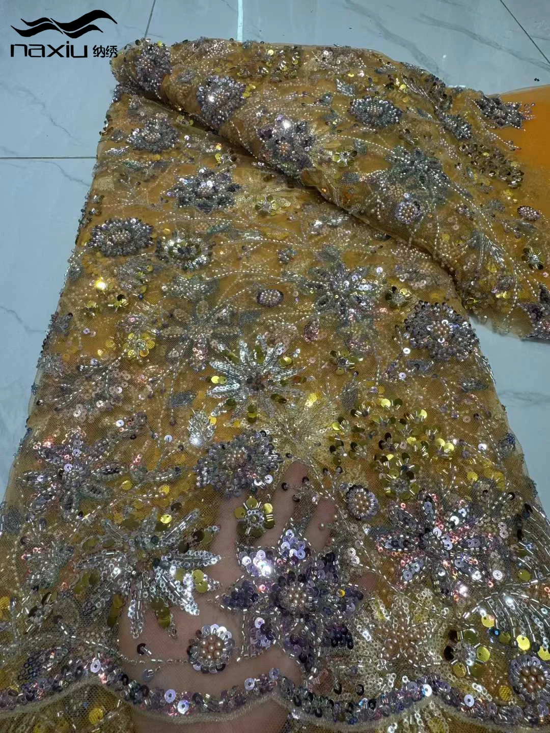 

Madison Элегантное африканское нигерийское модное кружево с бисером, элитное роскошное французское сетчатое кружевное платье с блестками, женское вечернее платье