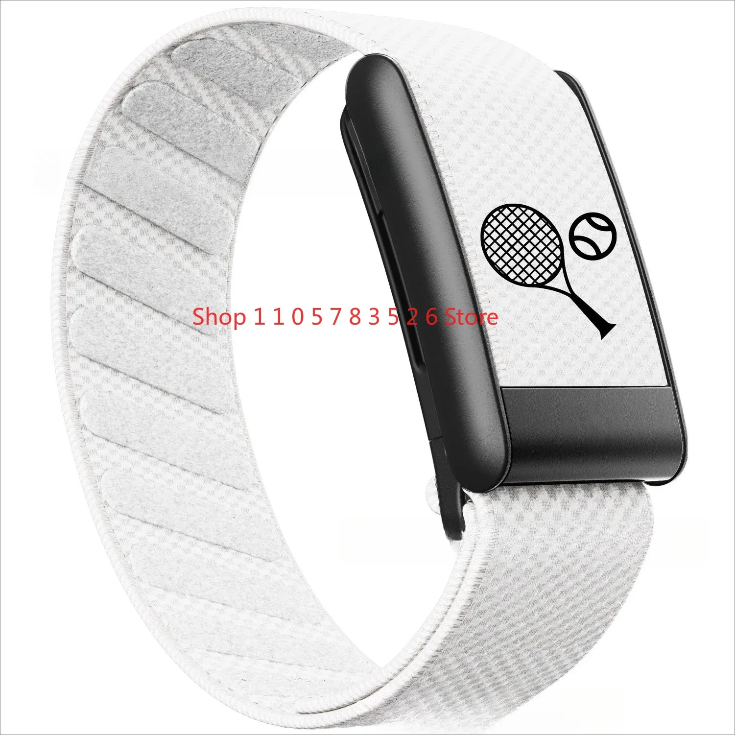 2026 Geeignet für WHOOP5.0/MG Nylon-Druckarmband mit schwarzem U-förmigem Rahmen, silbernem U-förmigem Rahmen und goldenem U-förmigem Rahmen. – Detail 15