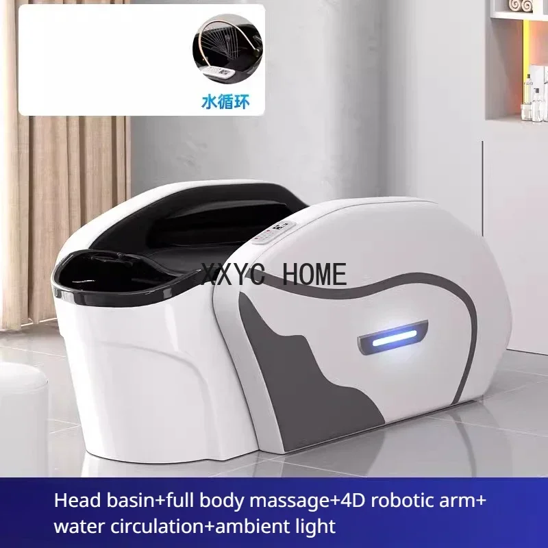 

Luxury Beauty Shampoo Chair Massage Treatment Professional Shampoo Chair Hairdressing Recliner Cadeira Furniture LJ50SC