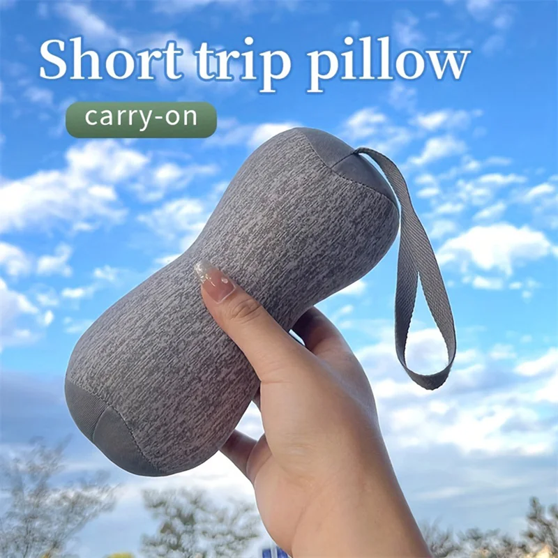 Airplane Travel Neck Pillow Cervical Vertebra Travel Portable Outdoor Camping U Type Of Pillow With Storage Bag Trip Supply