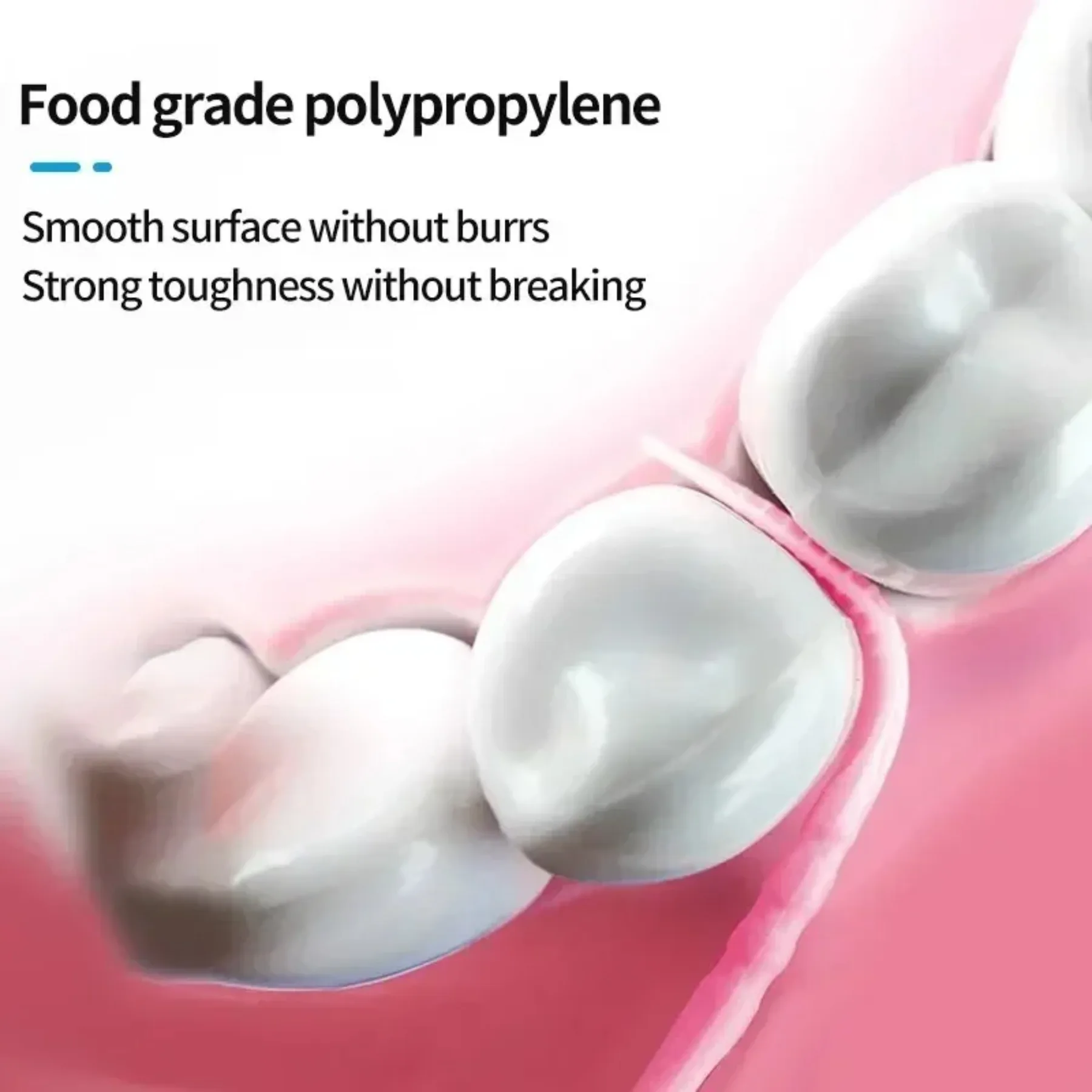 أعواد أسنان محمولة فائقة الدقة، صندوق عائلي يمكن التخلص منه، أعواد فواكه إبداعية مخصصة برأس مزدوج #3