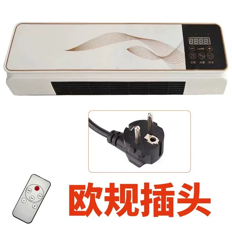 Mini luchtkoeler 1800W wandgemonteerde elektrische huisverwarmer 16-40 graden verstelbaar 1800W afstandsbediening verwarming touchscreen
