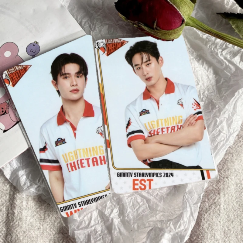 

2PC/SET No Repeat Williamest Juniormark Forcebook Jimmysea Cherish Photo Double-side 3 Inch 8.4*5.6cm Print Cards