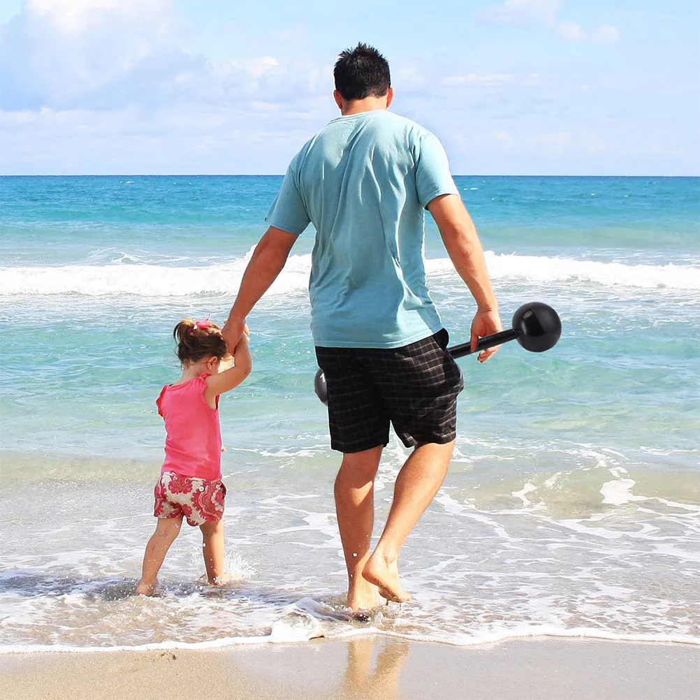 

3Pcs Large Inflatable Barbells Child Friendly Lightweight Portable for Kids Parties Backyard Games Pool Inflatable Plaything