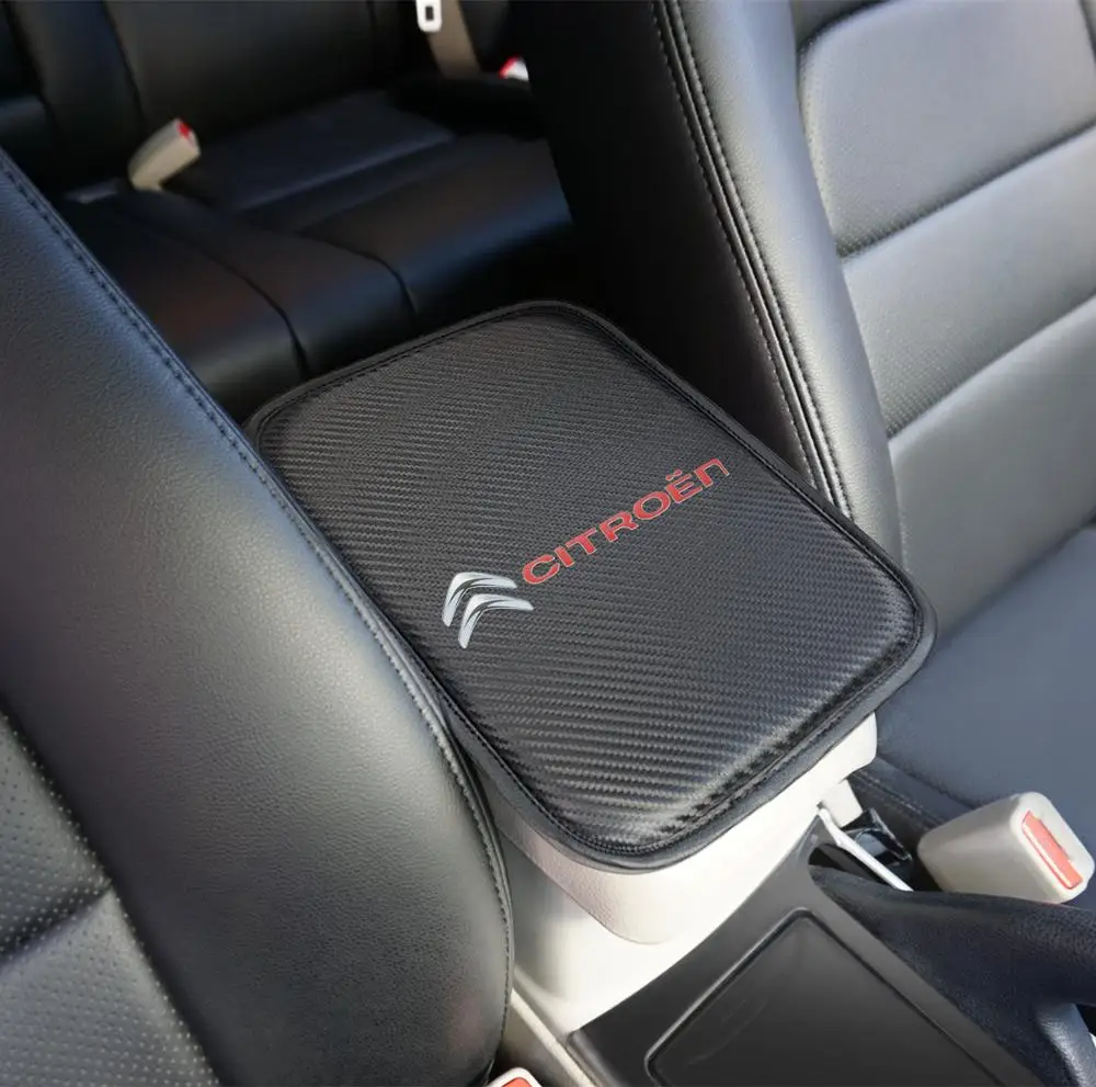 Automobile Four-season Universal Central Armrest Box Pad Car Accessorie For Citroen C1 C2 C3 C4 C5 C6 C8 C4L DS3 DS4 DS5LS DS6