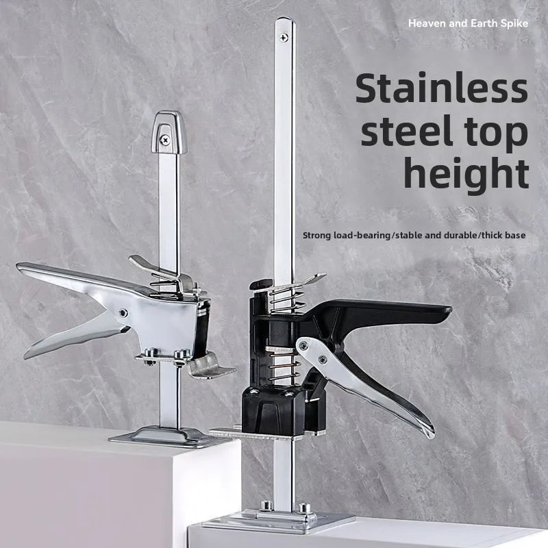 Tegelhefregelaar voor tegelinstallatie, tegelhoogteverstelling, verdikt roestvrij staal met één kolom