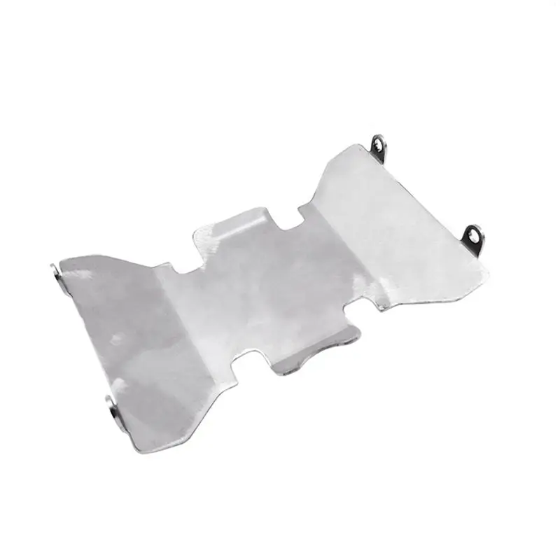 ABUM-3X Front Bumper Lower + Axle + Gearbox Mount Protection Skid Plate Set For 1/10 RC Crawler AXIAL SCX10 II 90046 90047