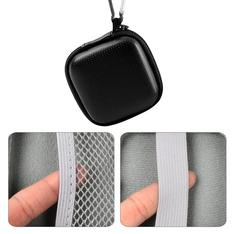 Opbergtas voor oplader, vierkante harde doos, anti-drop draagbare opbergdoos voor datakabel, EVA opbergtas