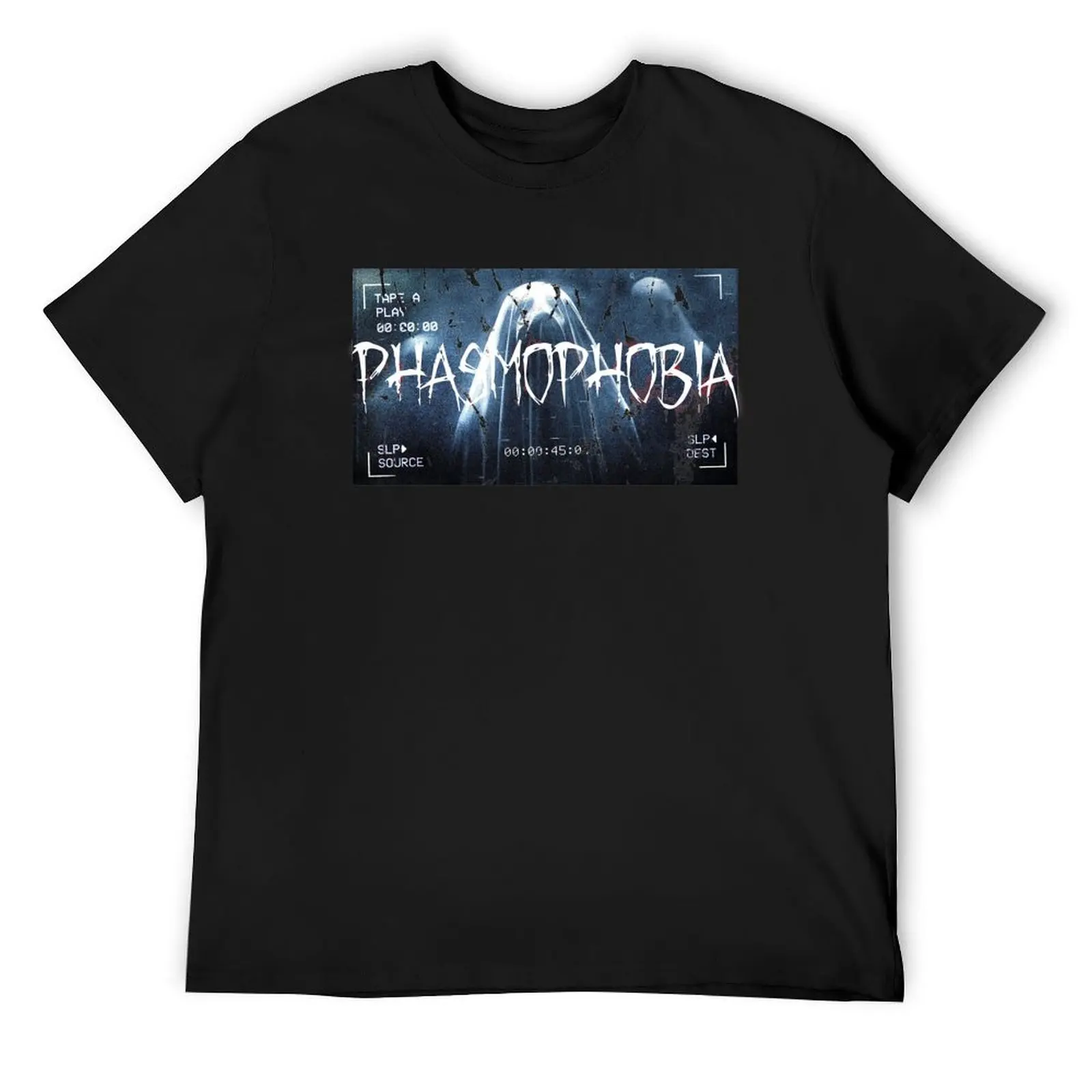 

Phasmophobia danger T-Shirt basketball graphic tees hippie clothes plain white t shirts men