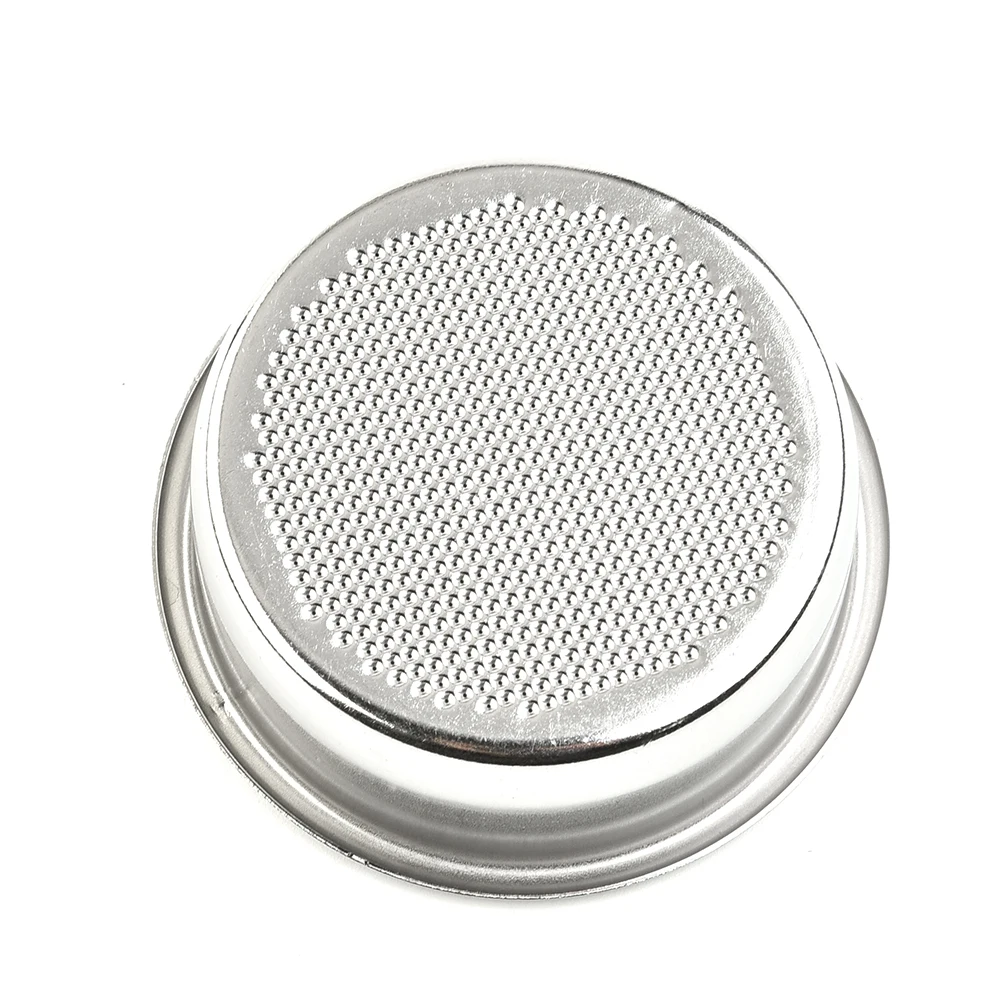 Double 2 Cup Filter Basket For 54mm Portafilter Coffee Machine Powder Tank Coffee Machine Powder Bowl