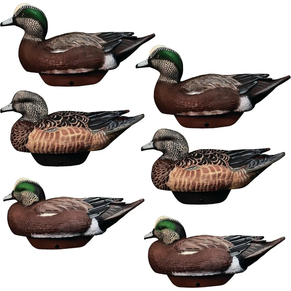 Ultralight 100% HydroFoam Wigeon 6 Pack - Light as a Feather - Lasts Forever，Will NEVER sink