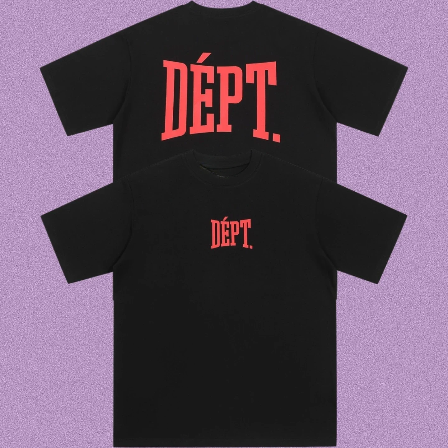 Gallery Dept Kurzarm-T-Shirt mit Schriftzug, 2026 Neu, Amerikanischer Casual-Street-Stil, Baumwolle, Große Größe, Trendiges Bestseller-Produkt – Detail 5