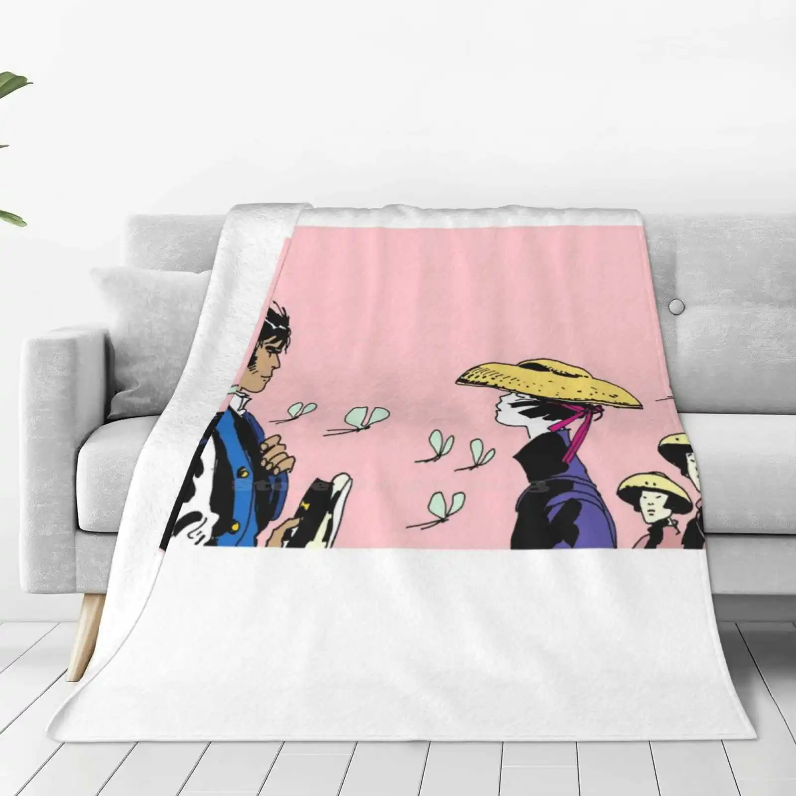 Beautiful Picture-Corto Maltese Air Conditioning Soft Blanket Sailor Corto Maltese Hugo Pratt Seaman Mariner Comics Cartoon