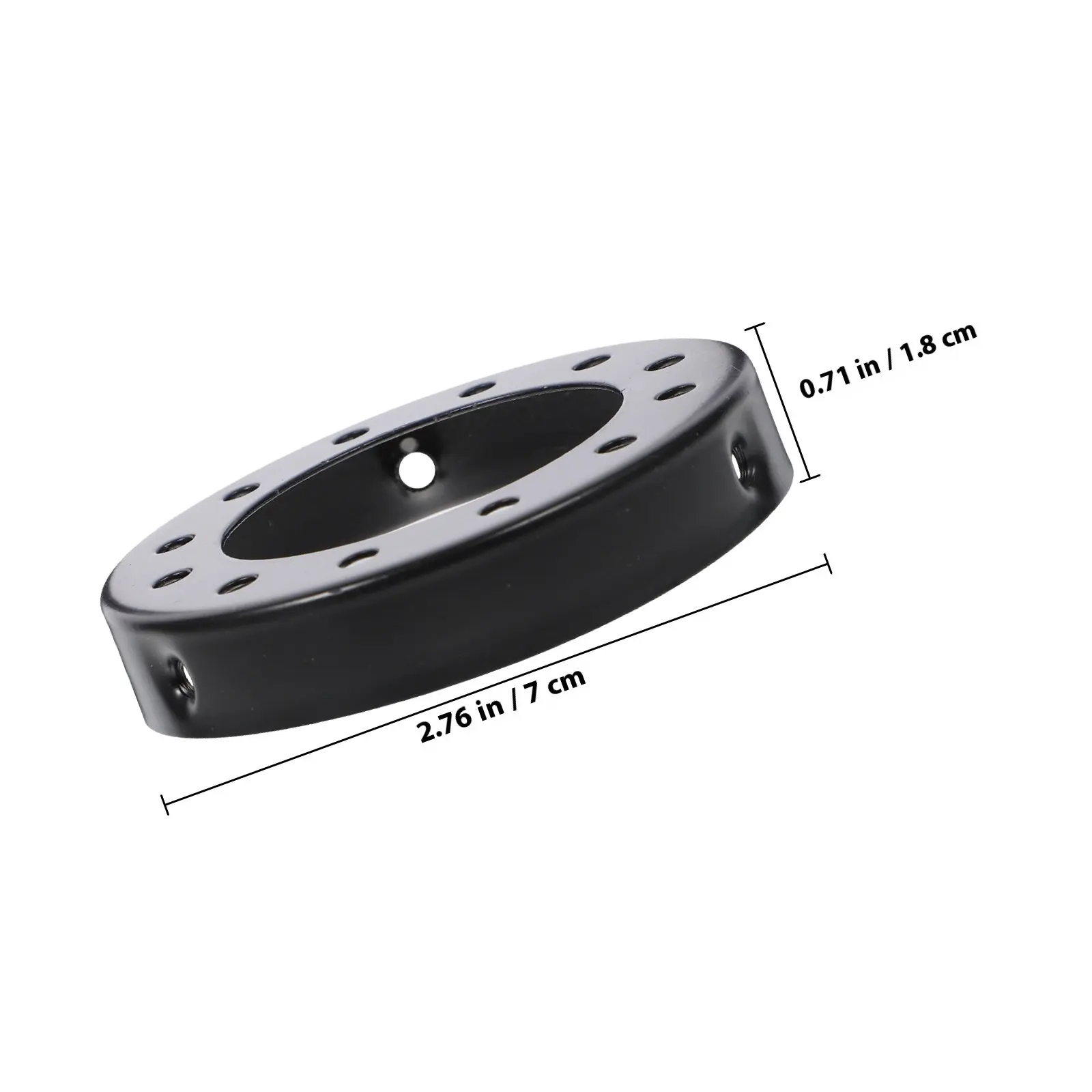 2Pcs Premium Metal Lamp Shade Adapter Ring with Finish for Ceiling Lamps Pendant Lights DIY Repair Home Decor Lampshade