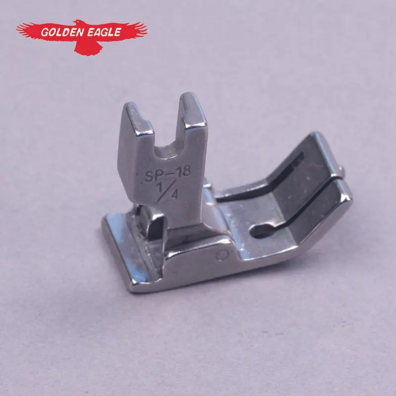 SP-18 1/4 Right Foot Steel Knife Presser Foot For Sewing Machine Right Cut Right Knife For Lockstitch Sewing Machine